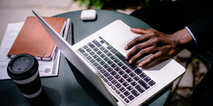 An image of a man working on a laptop. Photo/ Courtesy: Ketut Subiyanto (Pexels)